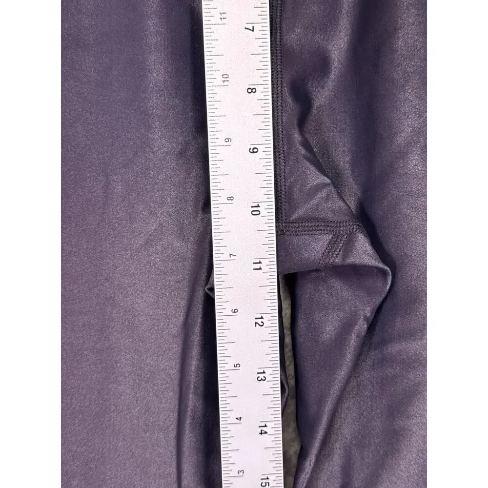 Carbon38 Takara Shine Leggings Small Womens Gray High Rise Ankle